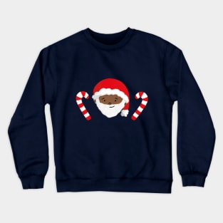 Santa "Darryl" with Candy Sticks Crewneck Sweatshirt